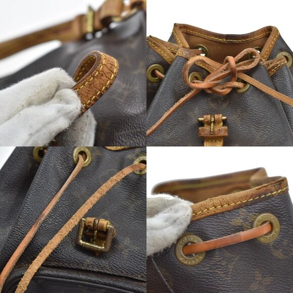 LOUIS VUITTON Mini Montsouris Backpack Bag Monogram Leather Brown M51137 33KB025 - Picture 13 of 15